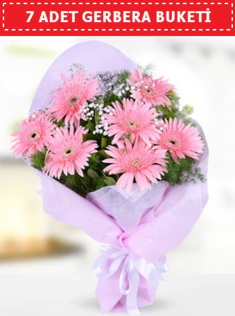 Pembe Gerbera Buketi Kzlcahamam anneler gn iek yolla 