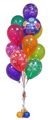 Ankara Kzlcahamam 14 ubat sevgililer gn iek  Sevdiklerinize 17 adet uan balon demeti yollayin.